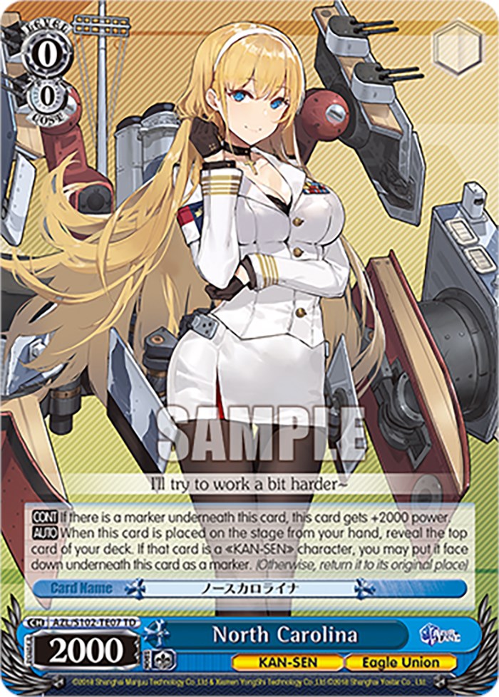 North Carolina (AZL/S102-TE07 TD) - Azur Lane