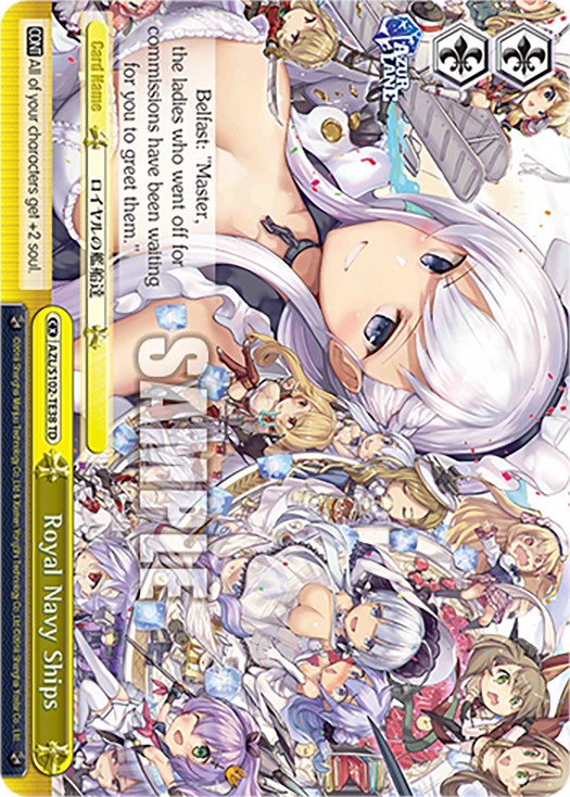 Royal Navy Ships (AZL/S102-TE38 TD) - Azur Lane