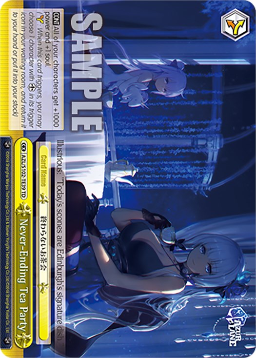 Never-Ending Tea Party (AZL/S102-TE39 TD) - Azur Lane