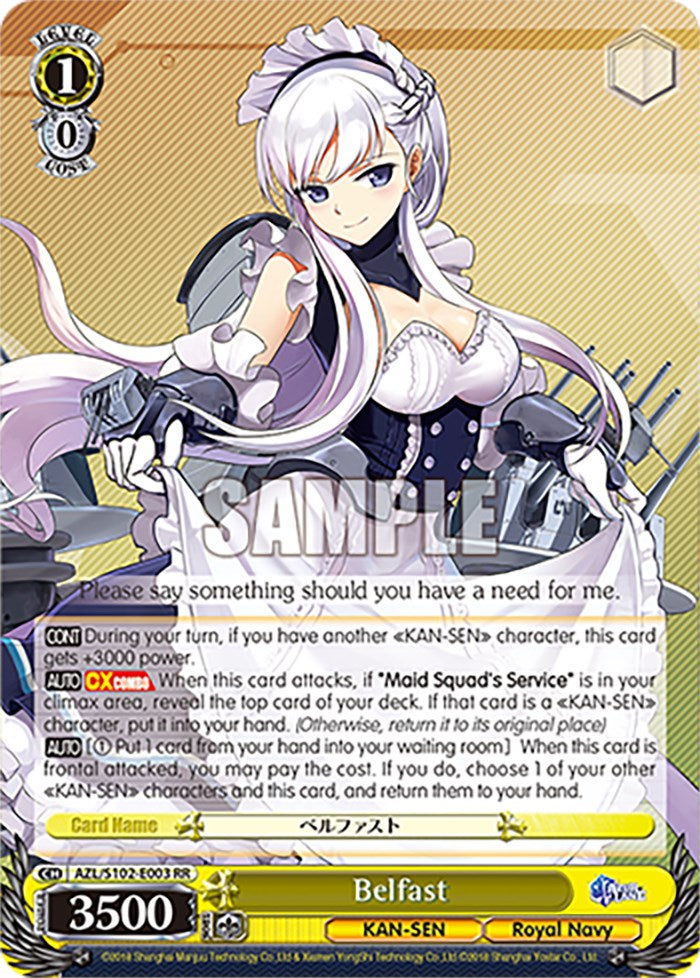 Belfast (AZL/S102-E003 RR) - Azur Lane