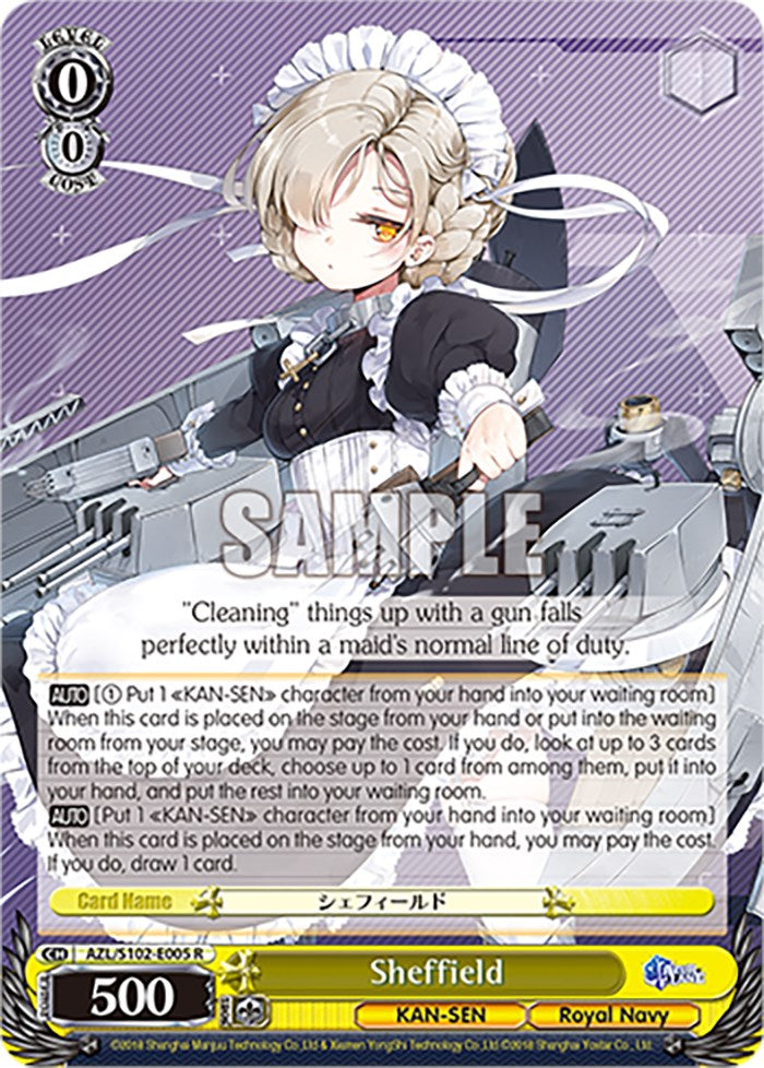 Sheffield (AZL/S102-E005 R) - Azur Lane