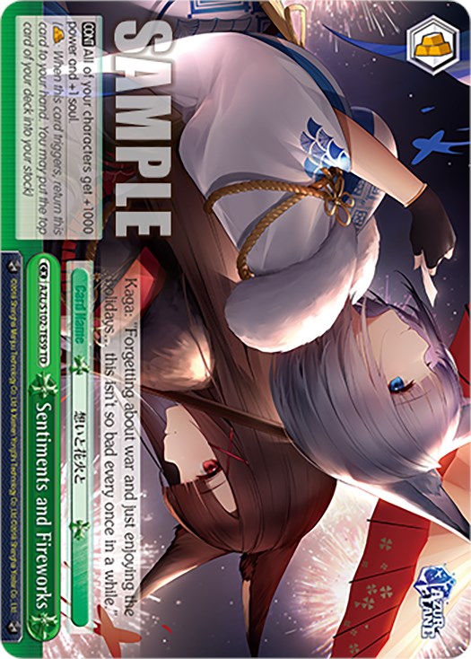 Sentiments and Fireworks (AZL/S102-TE59 TD) - Azur Lane