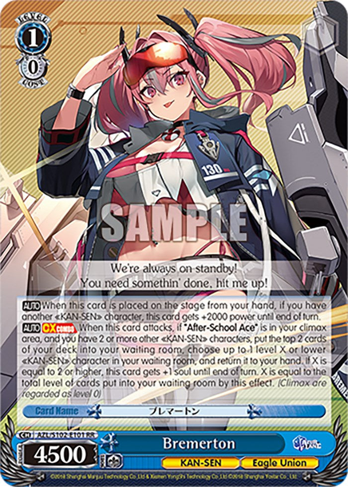 Bremerton (AZL/S102-E101 RR) - Azur Lane
