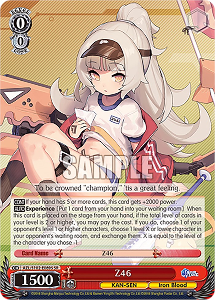 Z46 (SR) (AZL/S102-E089S SR) - Azur Lane