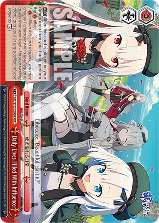 Daily Lives Filled With Influence (RRR) (AZL/S102-E096R RRR) - Azur Lane