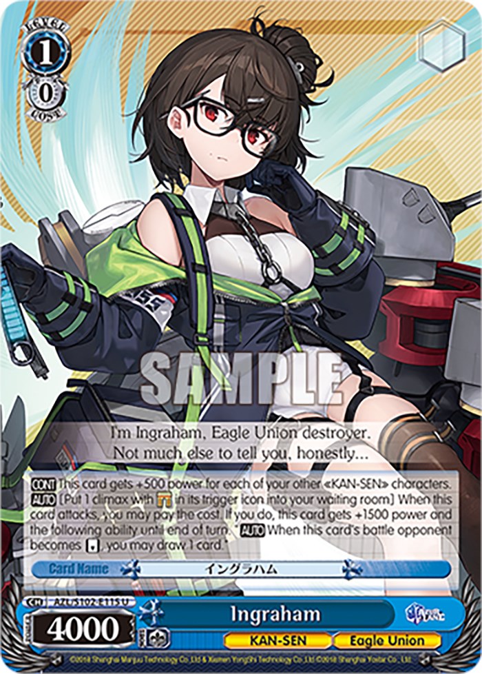 Ingraham (AZL/S102-E115 U) - Azur Lane