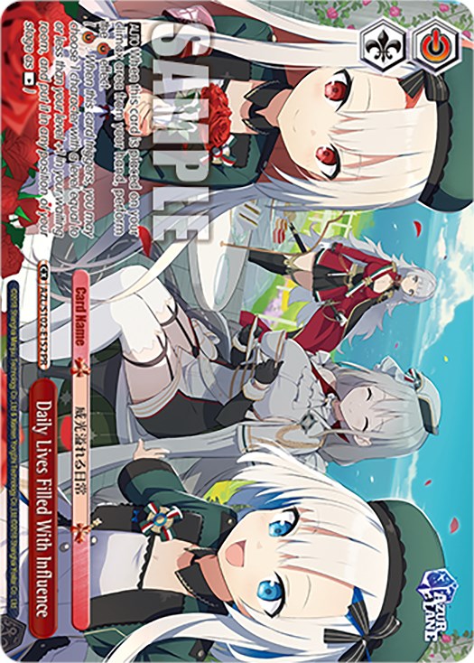 Daily Lives Filled With Influence (PR) (AZL/S102-E152 PR) - Azur Lane