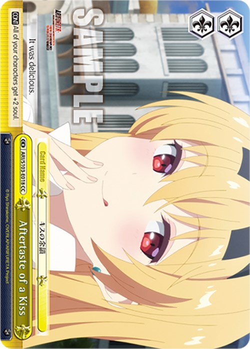 Aftertaste of a Kiss (ARI/S103-E018 CC) - Arifureta: From Commonplace to World's Strongest