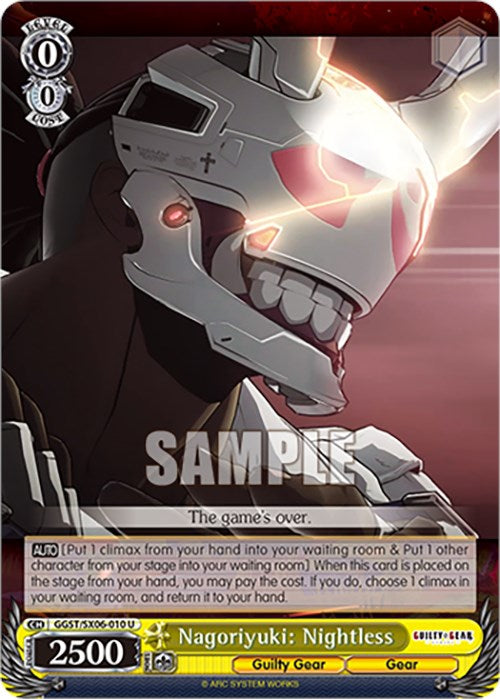Nagoriyuki: Nightless (GGST/SX06-010 U) - Guilty Gear -Strive-