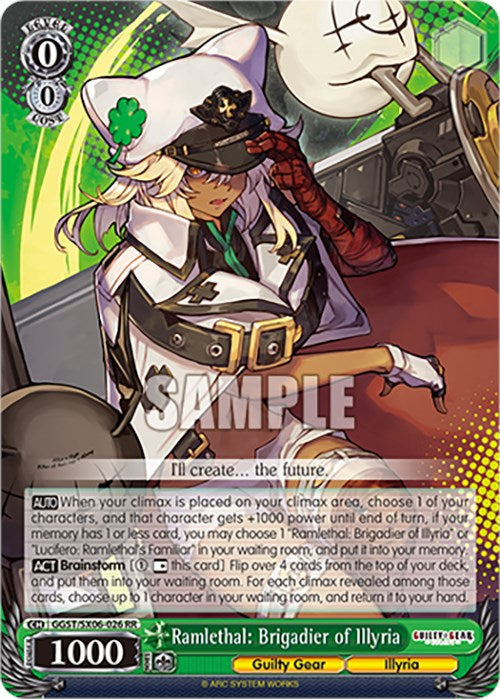 Ramlethal: Brigadier of Illyria (GGST/SX06-026 RR) - Guilty Gear -Strive-