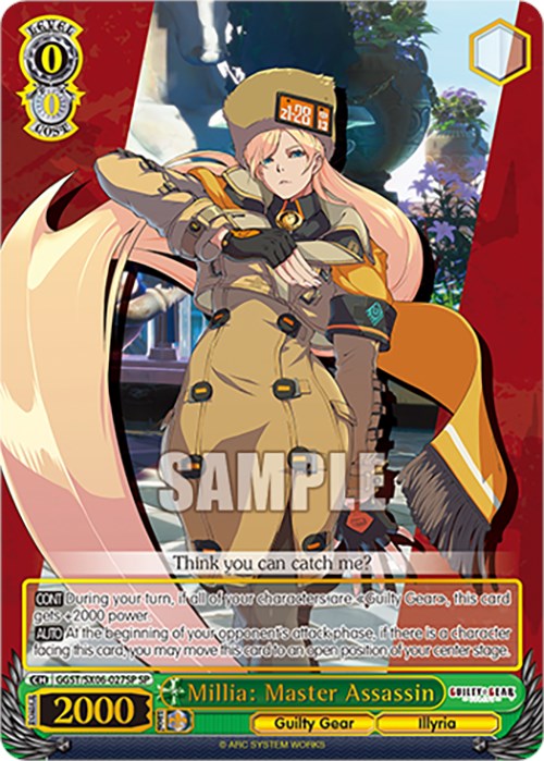 Millia: Master Assassin (SP) (GGST/SX06-027SP SP) - Guilty Gear -Strive-