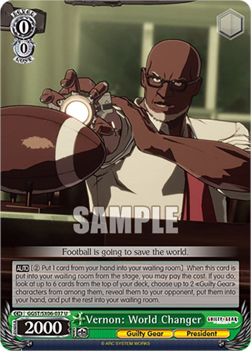 Vernon: World Changer (GGST/SX06-037 U) - Guilty Gear -Strive-