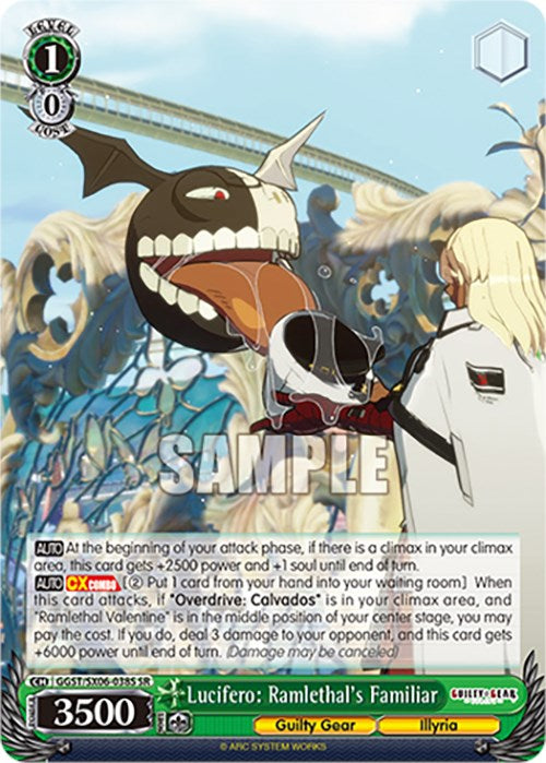 Lucifero: Ramlethal's Familiar (SR) (GGST/SX06-038S SR) - Guilty Gear -Strive-