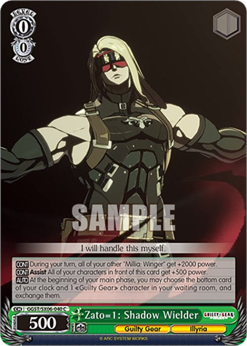 Zato=1: Shadow Wielder (GGST/SX06-040 C) - Guilty Gear -Strive-