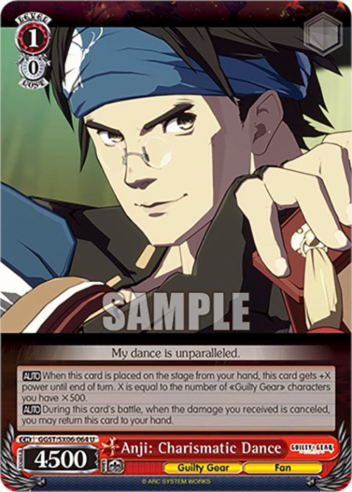 Anji: Charismatic Dance (GGST/SX06-064 U) - Guilty Gear -Strive-