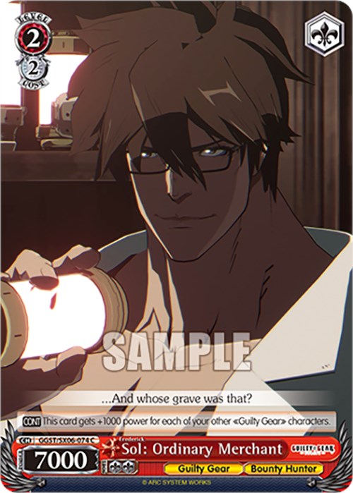 Sol (furigana:Frederick): Ordinary Merchant (GGST/SX06-074 C) - Guilty Gear -Strive-