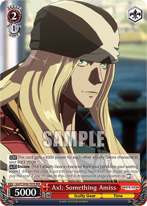 Axl: Something Amiss (RRR) (GGST/SX06-T07R RRR) - Guilty Gear -Strive-