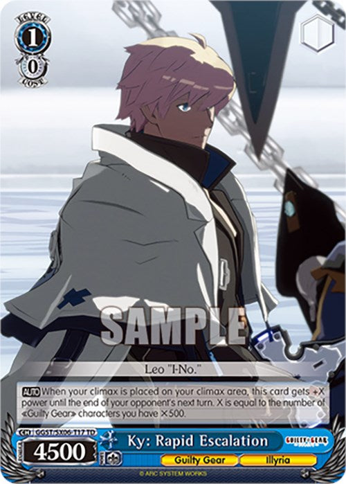Ky: Rapid Escalation (GGST/SX06-T17 TD) - Guilty Gear -Strive-