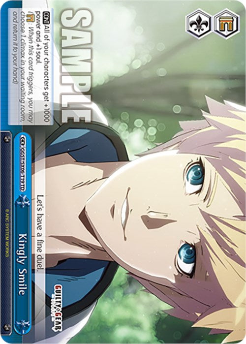 Kingly Smile (GGST/SX06-T19 TD) - Guilty Gear -Strive-