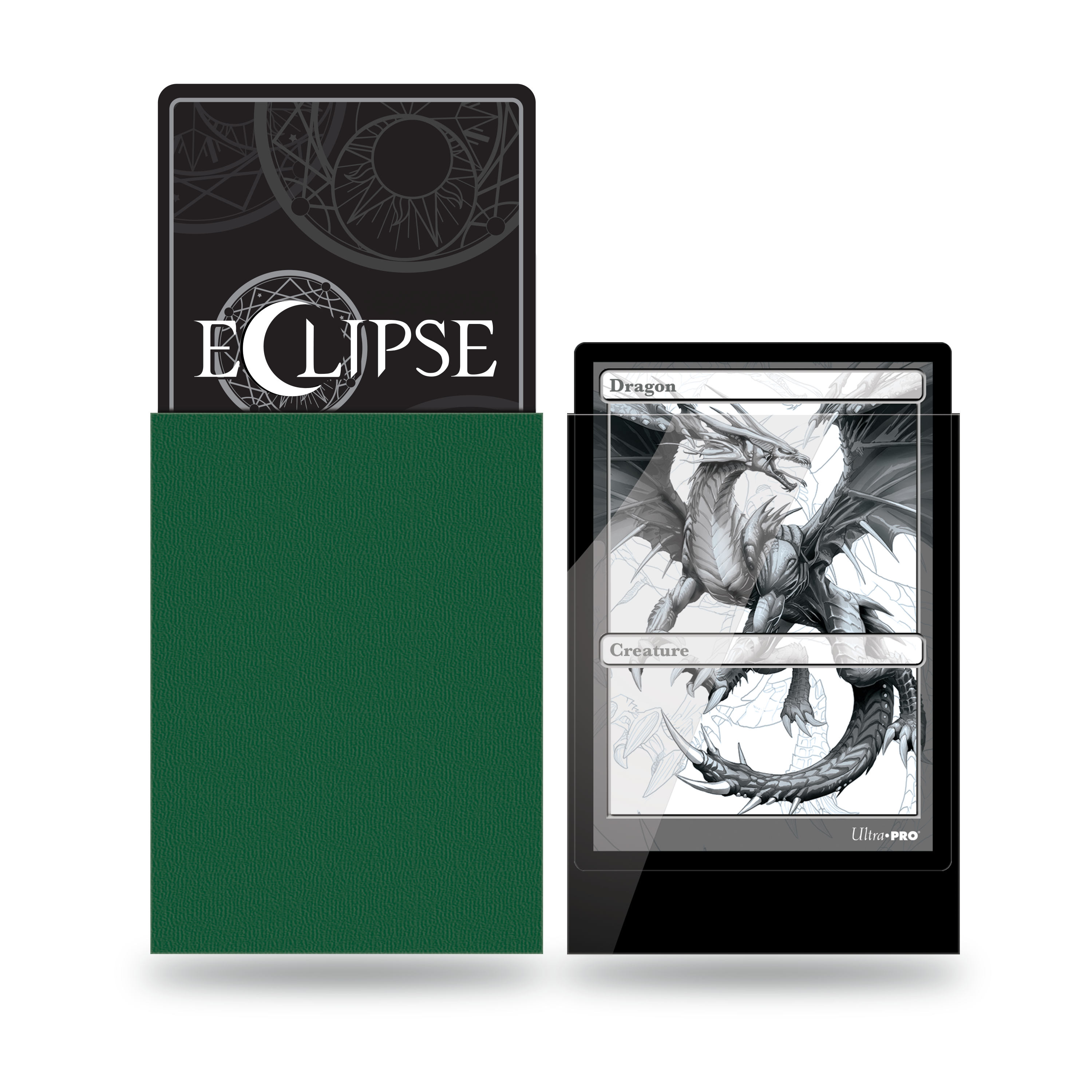 Ultra PRO: Standard 100ct Sleeves - Eclipse Gloss (Forest Green)