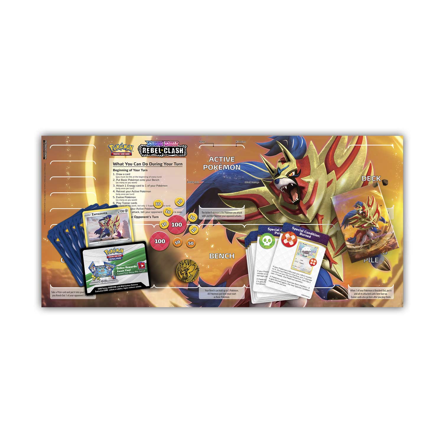 Sword & Shield: Rebel Clash - Theme Deck (Zamazenta)