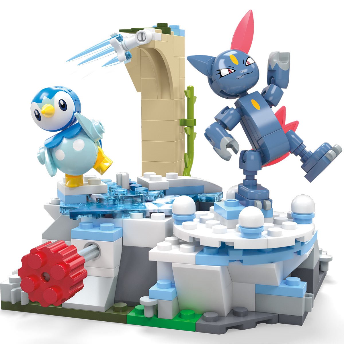 MEGA Pokemon Adventure Builder Piplup and Sneasel's Snow Day Pack