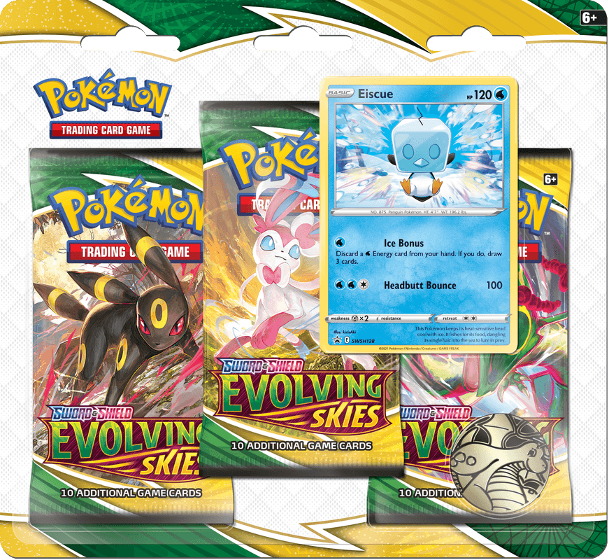 Evolving Skies 3-Pack Blister - Josh's Cards