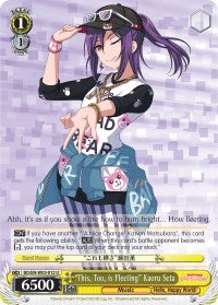 "This, Too, is Fleeting" Kaoru Seta (BD/EN-W03-012 U) - BanG Dream! Girls Band Party! MULTI LIVE