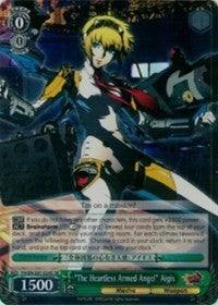"The Heartless Armed Angel" Aigis (SR) (P4/EN-S01-024S SR) - Persona 4 ver.E