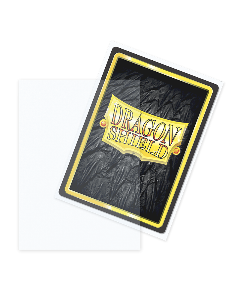 Dragon Shield: 100ct Outer Sleeves - Clear Matte (Standard)
