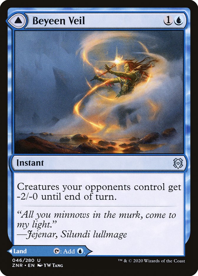 Beyeen Veil // Beyeen Coast (ZNR-046) - Zendikar Rising