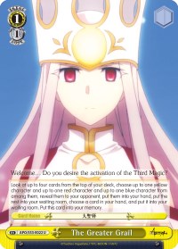 The Greater Grail (APO/S53-E022 U) - Fate/Apocrypha