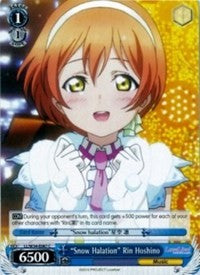 "Snow Halation" Rin Hoshizora (LL/W34-E087 C) - Love Live! Vol. 2