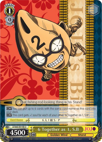 6 Together as 1, S.B (B) (JJ/S66-E014b U) - JoJo's Bizarre Adventure: Golden Wind