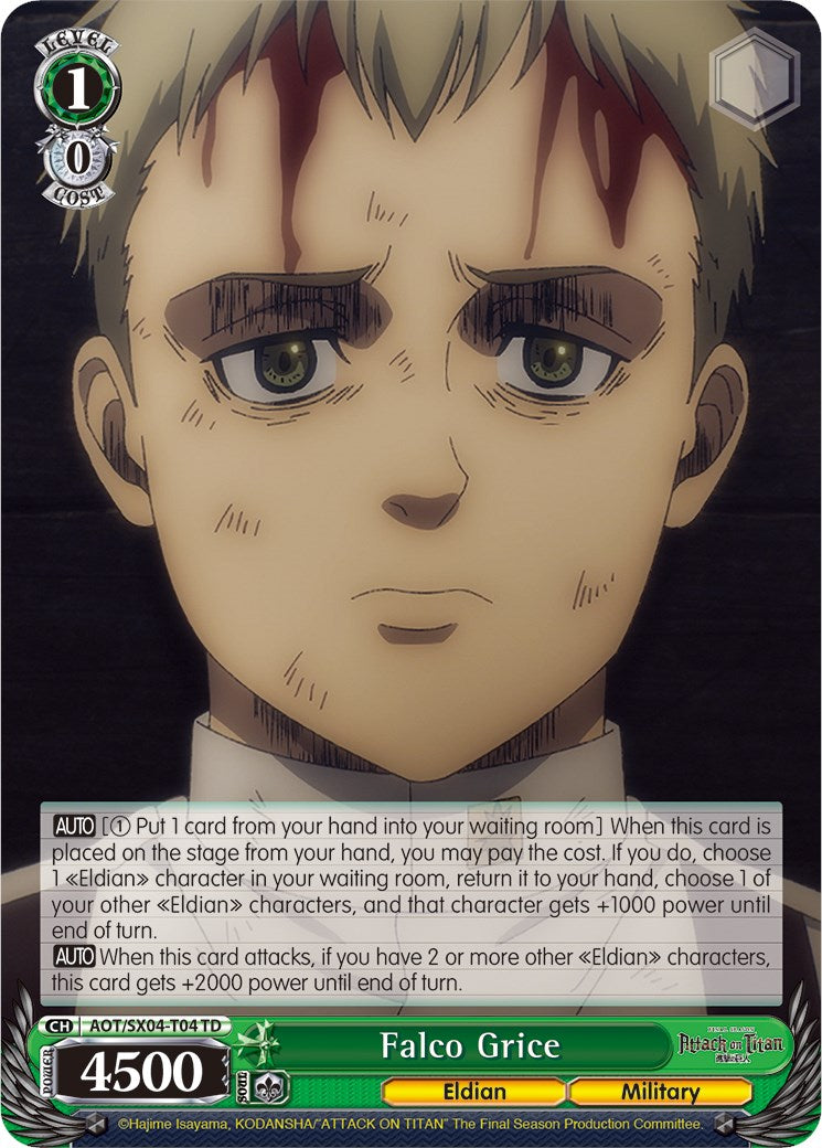 Falco Grice (AOT/SX04-T04 TD) - Attack On Titan: Final Season