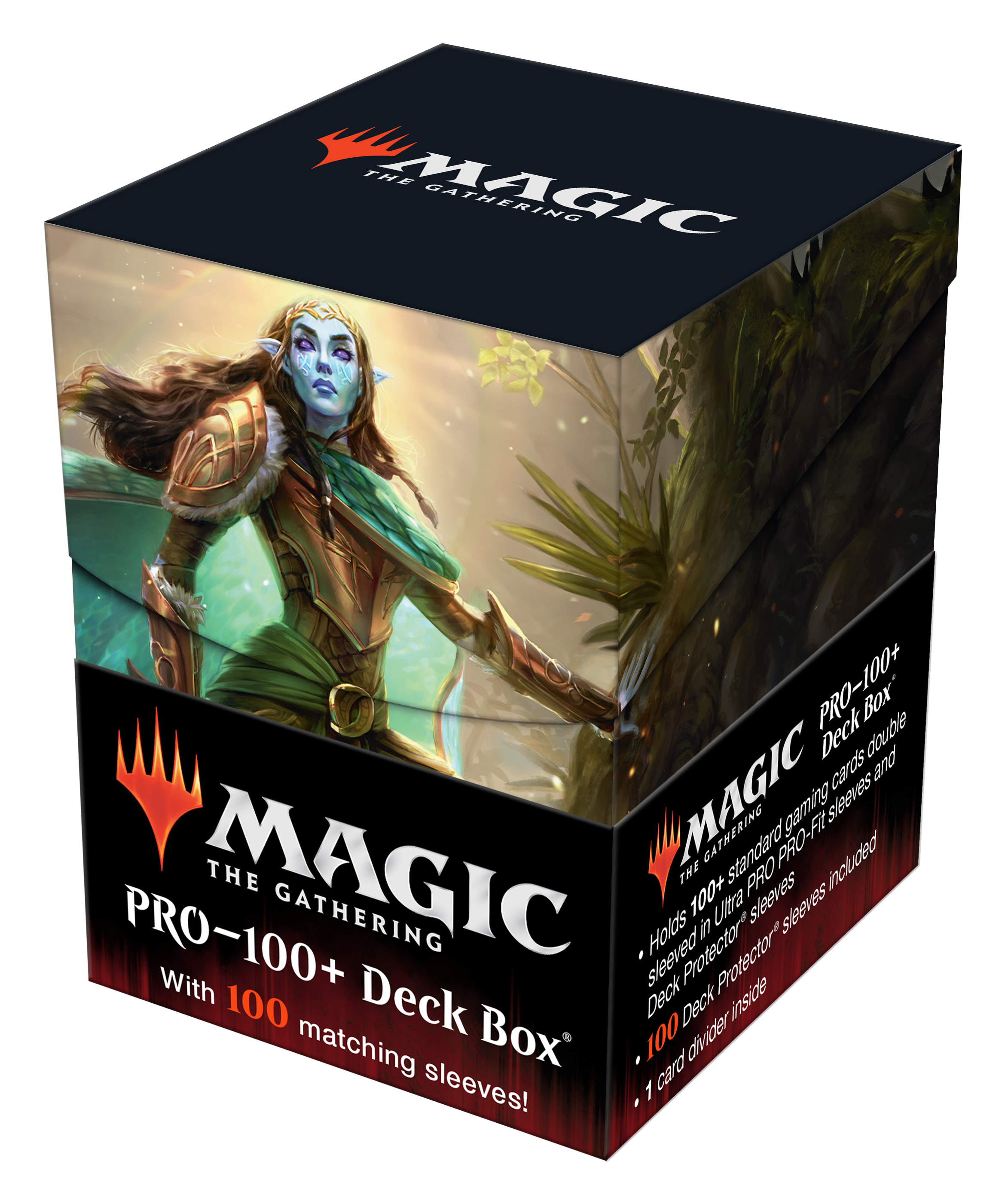 Ultra PRO: Kaldheim Combo - 100+ Deck Box / 100ct Sleeves (Lathril, Blade of the Elves)