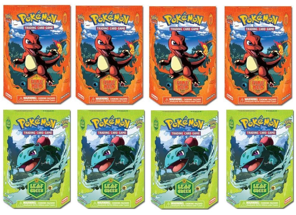 EX: Fire Red & Leaf Green - Theme Deck Display EX: Fire Red & Leaf Green - Theme Deck Display
