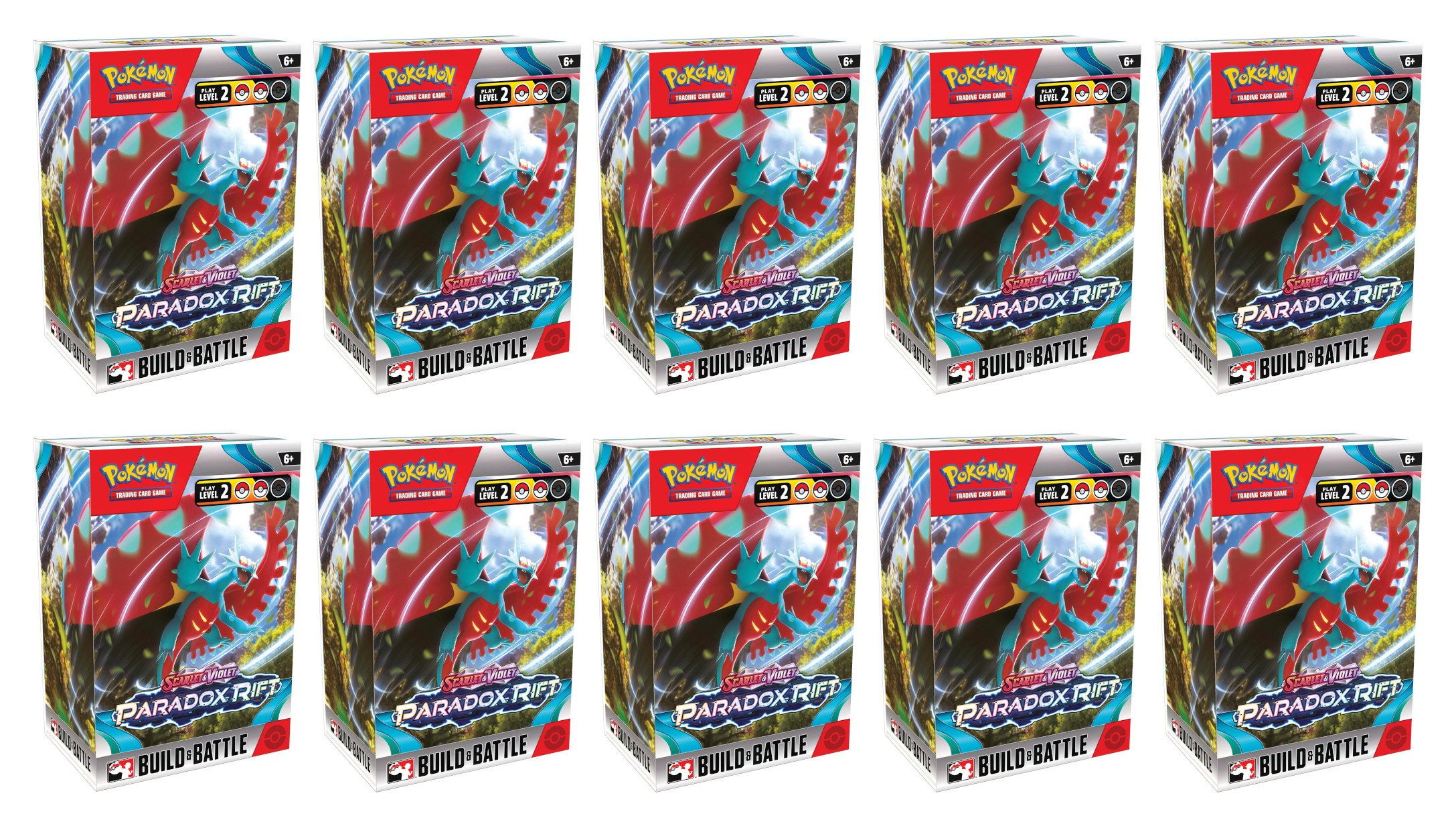 Pokemon: Paradox Rift - Build & Battle Box Display