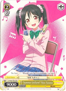 "Summer Uniform" Nico Yazawa (LL/W36-TE18 TD) - Love Live! Vol. 2