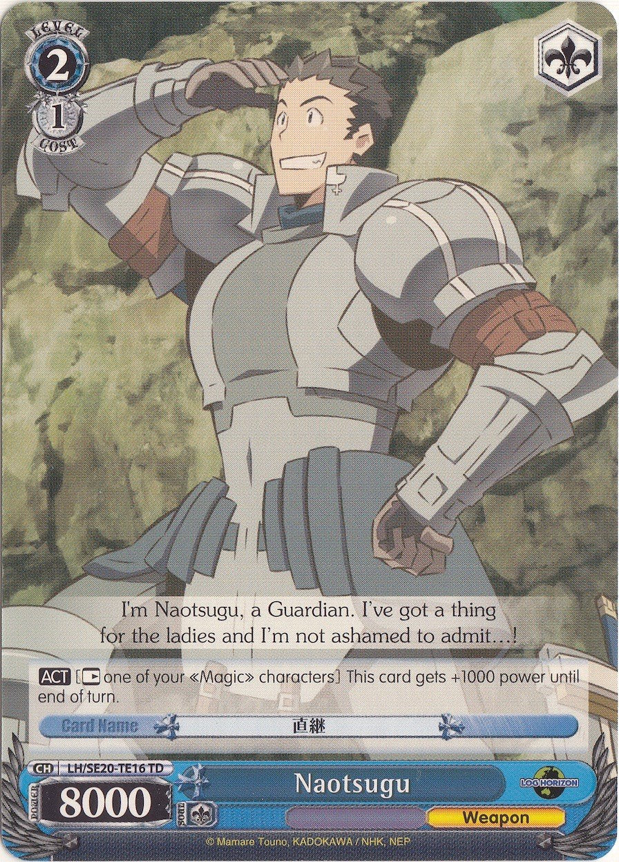 Naotsugu (LH/SE20-TE16 TD) - LOG HORIZON