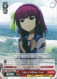 Like a Villian, Yuri (AB/W31-E072 U) - Angel Beats! Re:Edit