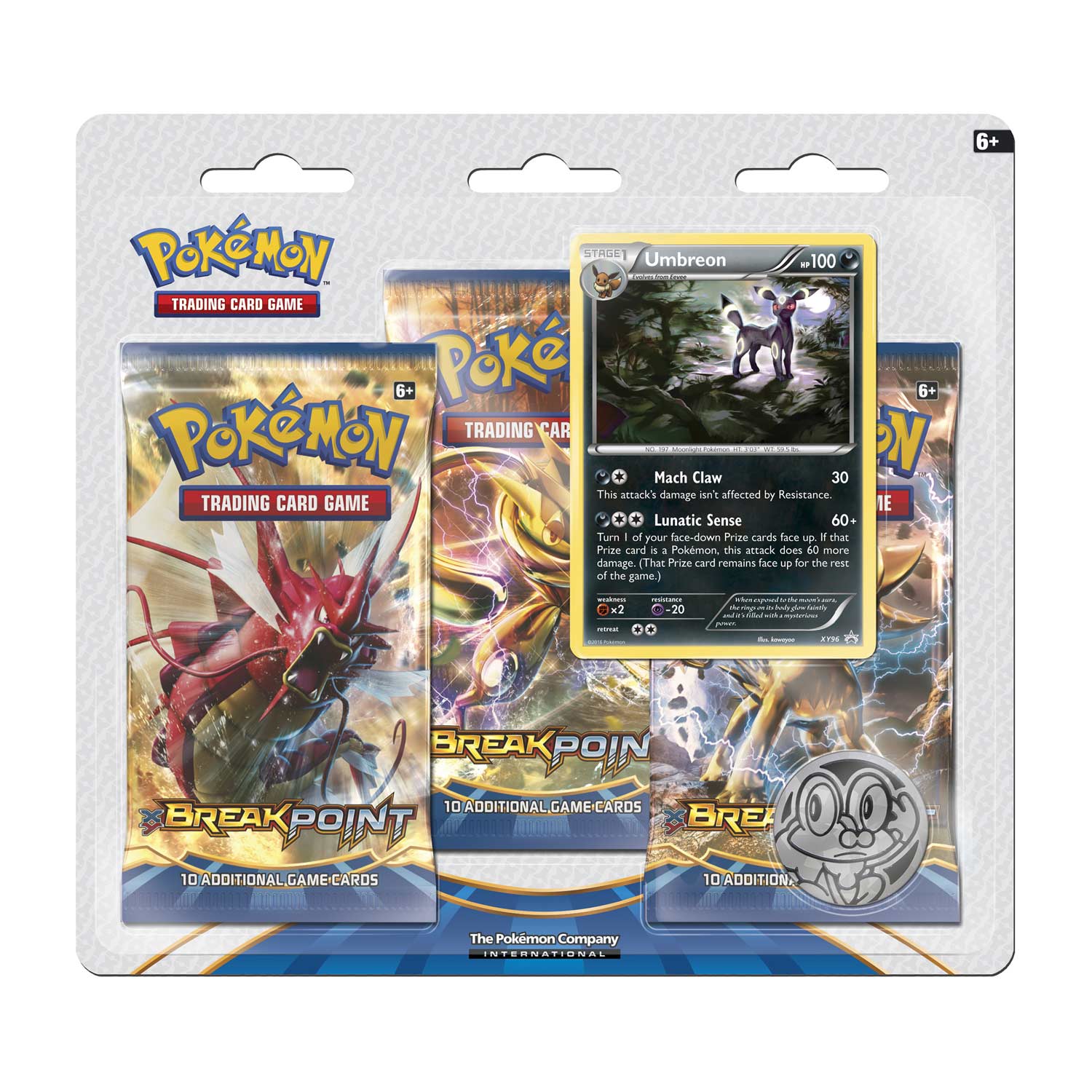 XY: BREAKpoint - 3-Pack Blister (Umbreon) XY: BREAKpoint - 3-Pack Blister (Umbreon)