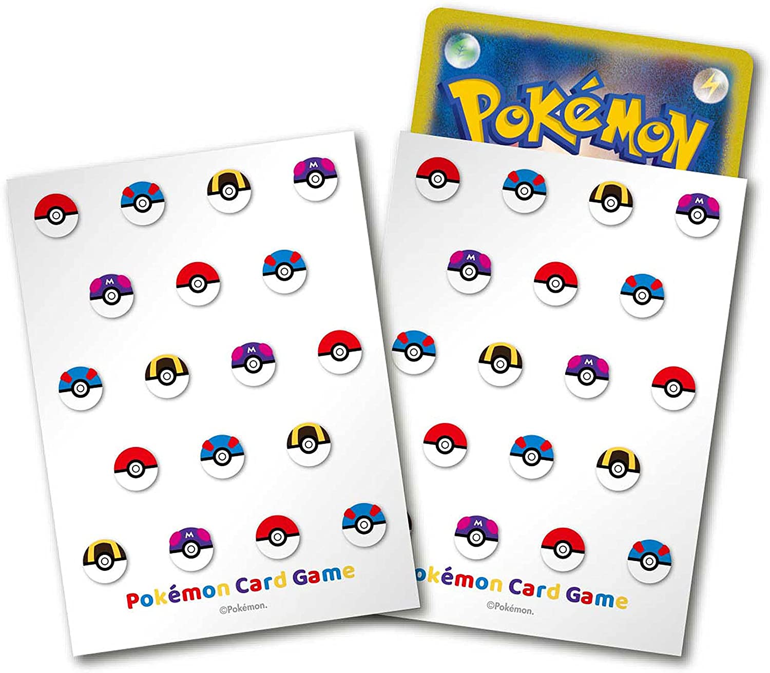 Pokemon Center Original: Poke Ball Design Sleeves 64-Count