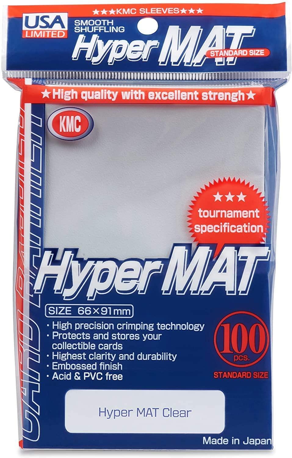 KMC Hyper Matte Standard Sleeves 100-Count - Josh's Cards