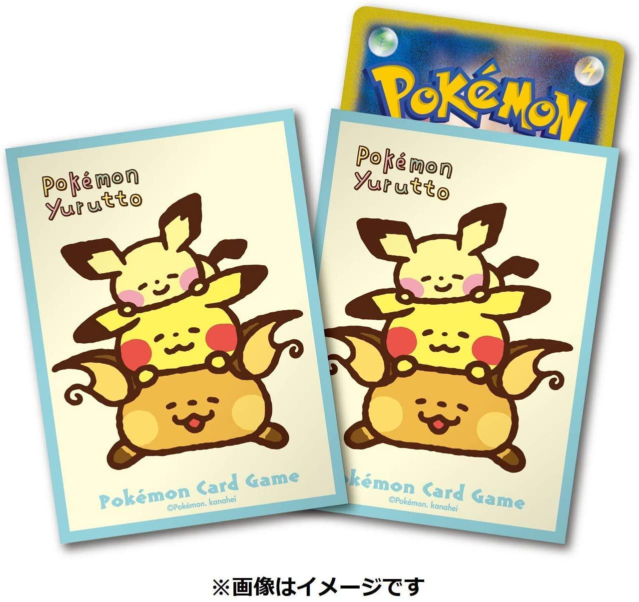 Pokémon Yurutto Sleeves 64-Count - Josh's Cards