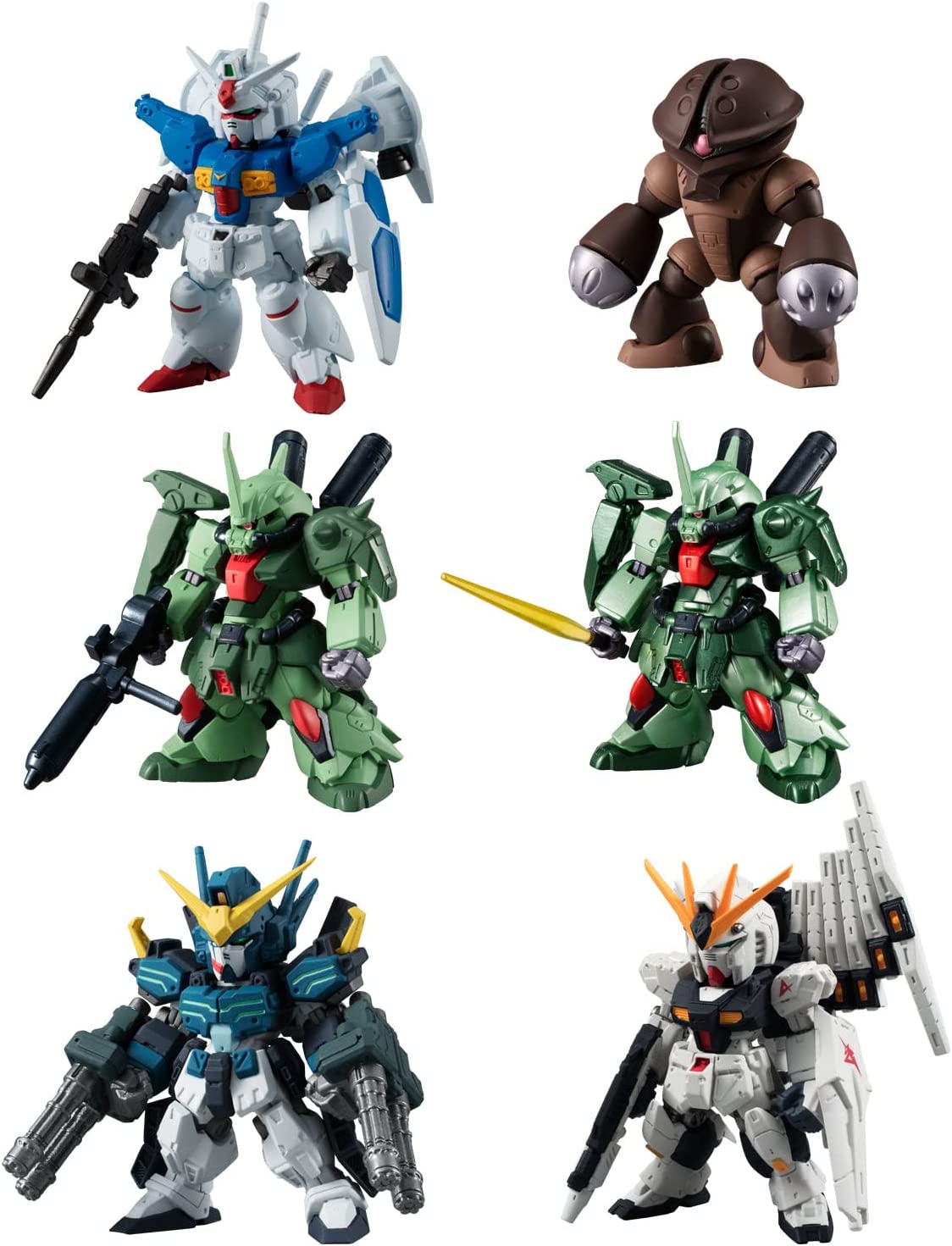 FW Gundam Converge 10th Anniversary Selection 02 (Set), Bandai Shokugan Converge