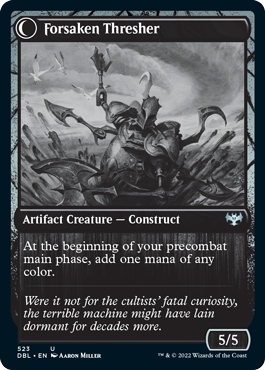 Foreboding Statue // Forsaken Thresher (DBL-523) - Innistrad: Double Feature: (Double Faced Transform)