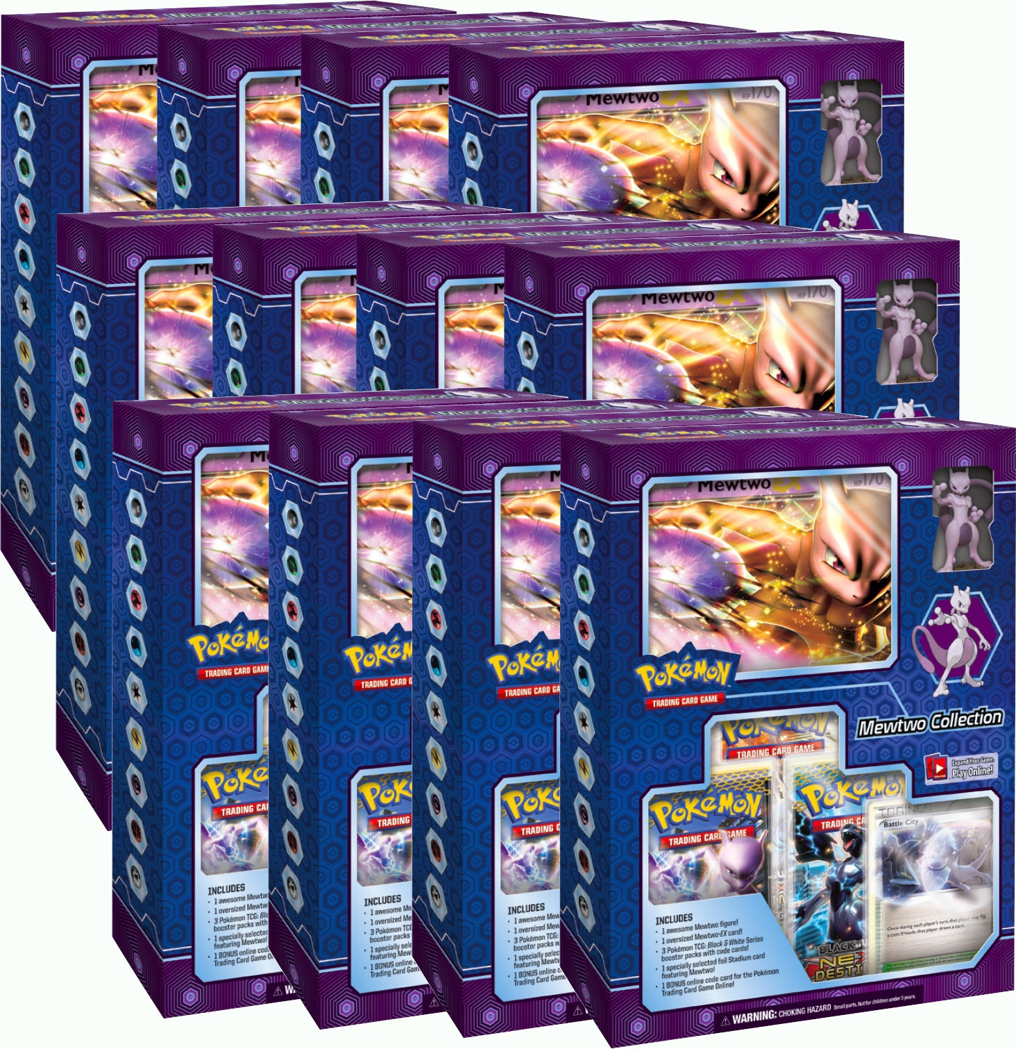 Black & White: Next Destinies - Mewtwo Collection Display Black & White: Next Destinies - Mewtwo Collection Display