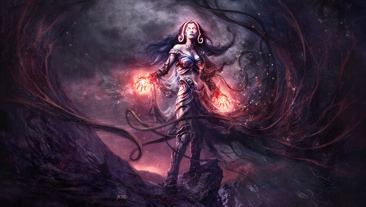 liliana vess card sleeves Ultra PRO: Playmat - Aleksi Briclot (Liliana Vess