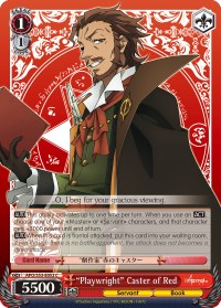 "Playwright" Caster of Red (APO/S53-E052 C) - Fate/Apocrypha